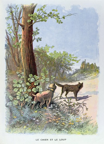 The Dog and the Wolf, from 